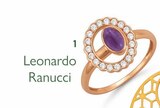 Promo Bague améthyste et oxydes de zirconium, taille 54, or rose 2,25 g à 296,00 € dans le catalogue E.Leclerc à Cergy