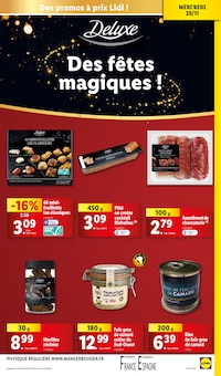 Promo Foie Gras De Canard dans le catalogue Lidl du moment à la page 17