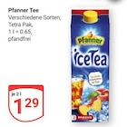 Tee Angebote von Pfanner bei GLOBUS Nettetal für 1,29 €