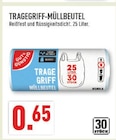 Aktuelles TRAGEGRIFF-MÜLLBEUTEL Angebot bei Marktkauf in Bochum ab 0,65 €