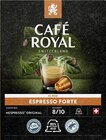 Promo Capsules café Espresso Forte 8/10 à 3,19 € dans le catalogue Géant Casino à San-Martino-Di-Lota
