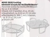 Edelstahl-Einsatz für Heißluftfritteuse von HOME IDEAS Cooking im aktuellen Penny Prospekt für 4,99 €