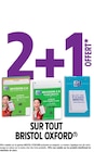 2+1 offert sur tout Bristol Oxford à Intermarché Super dans Nohant-en-Goût