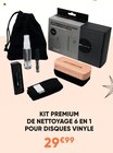 Kit Premium de Nettoyage 6 en 1 pour Disques Vinyle - Fnac à Levallois-Perret Kit Premium de Nettoyage 6 en 1 pour Disques Vinyle en promo chez Fnac Levallois-Perret à 29,99 €