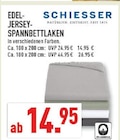 Edel-Jersey-Spannbettlaken Angebote von Schiesser bei Marktkauf Gütersloh für 14,95 €