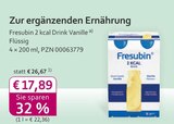 2 kcal Drink Vanille bei mea - meine apotheke im Prospekt "" für 17,89 €
