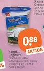 Aktuelles Joghurt Angebot bei tegut in Frankfurt (Main) ab 0,88 €