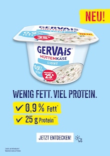 Gervais Prospekt "Wenig Fett. Viel Protein." mit  Seite (Neu Wulmstorf)