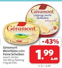 Weichkäse im Angebot bei Markant Nordwest in Wilhelmshaven Weichkäse Angebote von Géramont bei Markant Nordwest Wilhelmshaven für 1,99 €