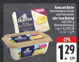 mit Butter Angebote von Rama bei E center Suhl für 1,29 €