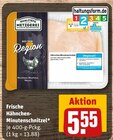 Frische Hähnchen-Minutenschnitzel im Angebot bei REWE in Flensburg Frische Hähnchen-Minutenschnitzel Angebote von Qualitäts Metzgerei Wilhelm Brandenburg bei REWE Flensburg für 5,55 €