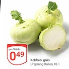 Kohlrabi grün bei GLOBUS im Prospekt "" für 0,49 €