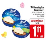 Camembert von Weihenstephan im aktuellen EDEKA Prospekt für 1,11 €