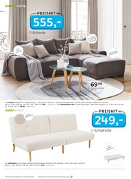 Sofa im XXXLutz Möbelhäuser Prospekt NR. 1 BEIM PREIS auf S. 26