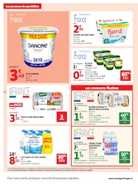 Prix et réduction Yaourt nature dans le prospectus Auchan Hypermarché en cours Offre Yaourt nature dans le catalogue Auchan Hypermarché du moment à la page 16
