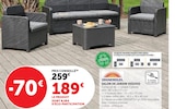 Promo Salon de jardin vesuvio à 189,00 € dans le catalogue Super U à Guebwiller
