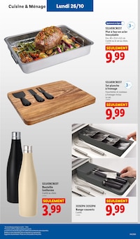 Promotion Rangement Cuisine dans le prospectus Lidl, valable du 22/10/2026 au 28/10/2026 Promo Rangement Cuisine dans le catalogue Lidl du moment à la page 57