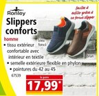 Promo Slippers conforts homme à 17,99 € dans le catalogue Norma à Lutzelhouse