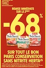-68% REMISE IMMÉDIATE SUR LE 2ÈME SUR TOUT LE BON PARIS CONSERVATION SANS NITRITE HERTA à Intermarché Hyper dans Muids -68% REMISE IMMÉDIATE SUR LE 2ÈME SUR TOUT LE BON PARIS CONSERVATION SANS NITRITE HERTA à Intermarché Hyper dans Muids