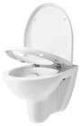 Brico Dépôt Laix - Promo Cuvette WC suspendu sans bride (sans rebord) "Jabi" - NF Promo Cuvette WC suspendu sans bride (sans rebord) "Jabi" - NF à 89,90 € dans le catalogue Brico Dépôt à Laix