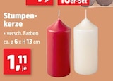 Stumpenkerze im Angebot bei Thomas Philipps in Langenfeld Stumpenkerze Angebote bei Thomas Philipps Langenfeld für 1,11 €