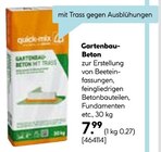 Gartenbau-Beton im Angebot bei Hellweg in Dortmund Gartenbau-Beton Angebote von quick-mix bei Hellweg Dortmund für 7,99 €