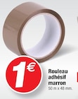 Rouleau adhésif marron dans le catalogue Bazarland