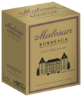 Bordeaux AOP Rouge - MALESAN - Super U à Rochefort Bordeaux AOP Rouge - MALESAN en promo chez Super U Rochefort à 2,90 €