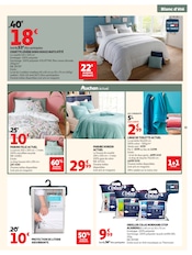 Promos Couette dans le catalogue "TOUS DANS LE MATCH" de Auchan Supermarché Couette en promo dans le catalogue Auchan Supermarché à la page 35