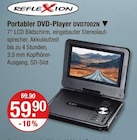 Portabler DVD-Player im V-Markt Prospekt Portabler DVD-Player von Reflexion im aktuellen V-Markt Prospekt für 59,90 €