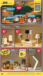Netto mit dem Scottie LED Kerze im Prospekt 