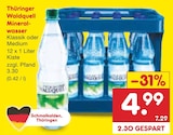 Aktuelles Mineralwasser Klassik Angebot bei Netto Marken-Discount in Erfurt ab 4,99 €