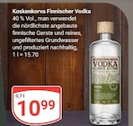 Aktuelles Finnischer Vodka Angebot bei GLOBUS in Mannheim ab 10,99 €