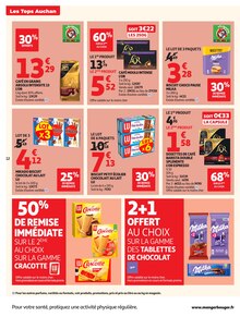Promotion Petit-déjeuner dans le prospectus Auchan Hypermarché, valable du 01/09/2026 au 13/09/2026 Promo Petit-déjeuner dans le catalogue Auchan Hypermarché du moment à la page 12