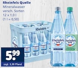 Aktuelle Vodka Angebote bei Getränkewelt in Neuss Aktuelles Rheinfels Quelle Mineralwasser Angebot bei Getränkewelt in Neuss ab 5,99 €
