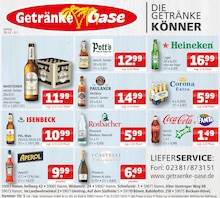 Bier im Getränke Oase Prospekt "Aktuelle Angebote" mit 1 Seiten (Hamm)