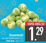 Rosenkohl von  im aktuellen EDEKA Prospekt für 1,29 €