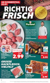 Gulasch im Kaufland Prospekt "Hier bin ich richtig" mit 75 Seiten (Mönchengladbach)