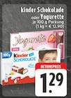 Kinder Schokolade im Angebot bei E center in Köln Kinder Schokolade Angebote bei E center Köln für 1,29 €
