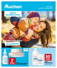 Catalogue Auchan Hypermarché "Prendre soin de soi en automne" à Génicourt-sous-Condé et alentours,  pages, 03/10/2023 - 23/10/2023