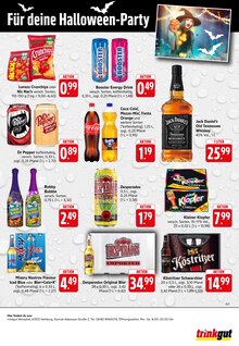 Jack Daniels im aktuellen Trinkgut Prospekt (Rodgau) Jack Daniels im Trinkgut Prospekt "Aktuelle Angebote" mit 6 Seiten (Rodgau)