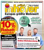 Möbel Inhofer Prospekt für Stuttgart mit 10 Seiten Möbel Inhofer Prospekt für Stuttgart: "Jetzt online 10% Rabatt zusätzlich auf diese Prospektartikel und viele weitere!", 10 Seiten, 20.01.2021 - 31.01.2021