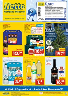 Netto Marken-Discount Wolfstein Prospekt "DER ORT, AN DEM DU IMMER AUSGEZEICHNETE PREISE FINDEST." mit 2 Seiten