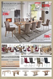 Tisch im Opti-Wohnwelt Prospekt in Eisenach Aktueller Opti-Wohnwelt Prospekt mit Tisch, "Speisen Highlights", Seite 4