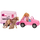 Poupée et remorque à chevaux - Action - Action à Créteil Poupée et remorque à chevaux - Action en promo chez Action Créteil à 7,95 €