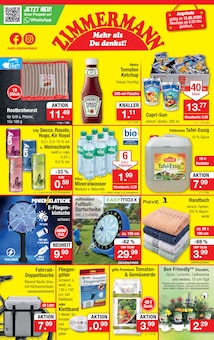 Bratwurst im Zimmermann Prospekt "Aktuelle Angebote" mit 14 Seiten (Magdeburg)