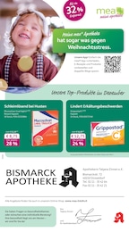 mea - meine apotheke Prospekt für Düsseldorf: "Unsere Dezember-Angebote", 4 Seiten, 01.12.2025 - 31.12.2025