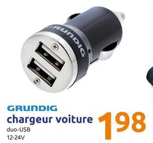 Chargeur voiture - Action à Antony Chargeur voiture en promo chez Action Antony à 1,98 €