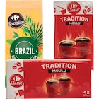 SUR TOUT LE CAFÉ - CARREFOUR - Carrefour Market à Le Mans SUR TOUT LE CAFÉ - CARREFOUR en promo chez Carrefour Market Le Mans