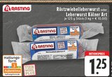 Röstzwiebelleberwurst oder Leberwurst Kölner Art Angebote von Rasting bei E center Dortmund für 1,25 €